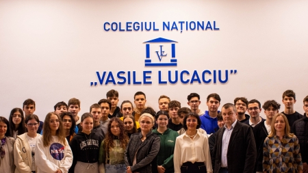 La Colegiul Național „Vasile Lucaciu” Baia Mare: Formare profesională în IT pentru elevii maramureșeni; Un proiect Erasmus de mare viitor la tineri