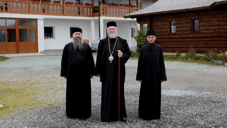 Popas duhovnicesc la Mănăstirea Prislop din Borșa