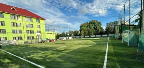 Sighetu Marmației: Liceul Forestier are un teren de sport proaspăt inaugurat