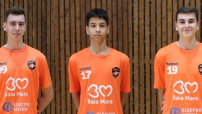 Handbal Masculin: Trei jucători de la Academia Minaur, convocați în prezent, la loturile naționale, pentru „Trofeul Carpați” și la echipa de cadeți