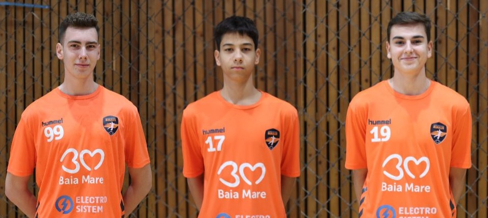Handbal Masculin: Trei jucători de la Academia Minaur, convocați în prezent, la loturile naționale, pentru „Trofeul Carpați” și la echipa de cadeți