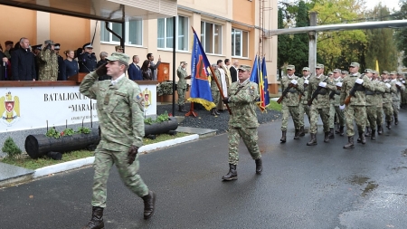 55 de ani de la înființarea Batalionului 813 Infanterie Maramureș