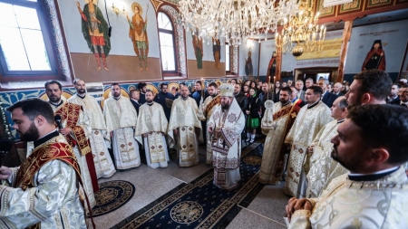 Slujire arhierească la Parohia Ortodoxă Odești