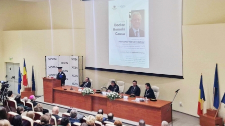 Prof. univ. dr. Monsenior Patrick Valdrini a primit titlul de Doctor Honoris Causa la Centrul Universitar Nord Baia Mare
