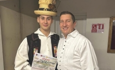 Băimăreanul Paul Marincaș a obținut premiul special al Festivalului-Concurs Internațional de Folclor „Rozmarin în colțu’ mesii”