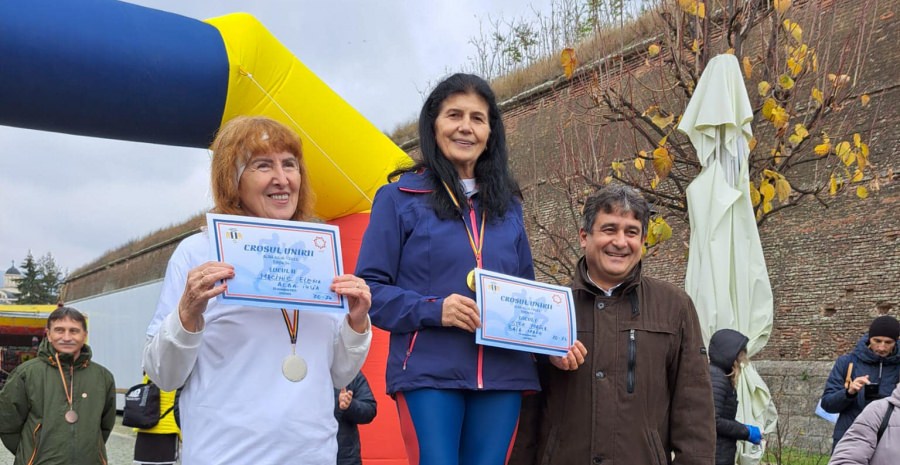 Băimăreni pe podium la „Crosul Unirii” de la Alba Iulia