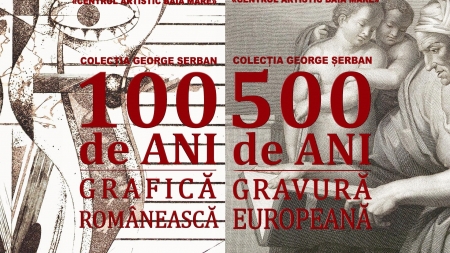 „100 de ani de grafică românească / 500 de ani de gravură europeană” – o dublă expoziție temporară vernisată în Baia Mare