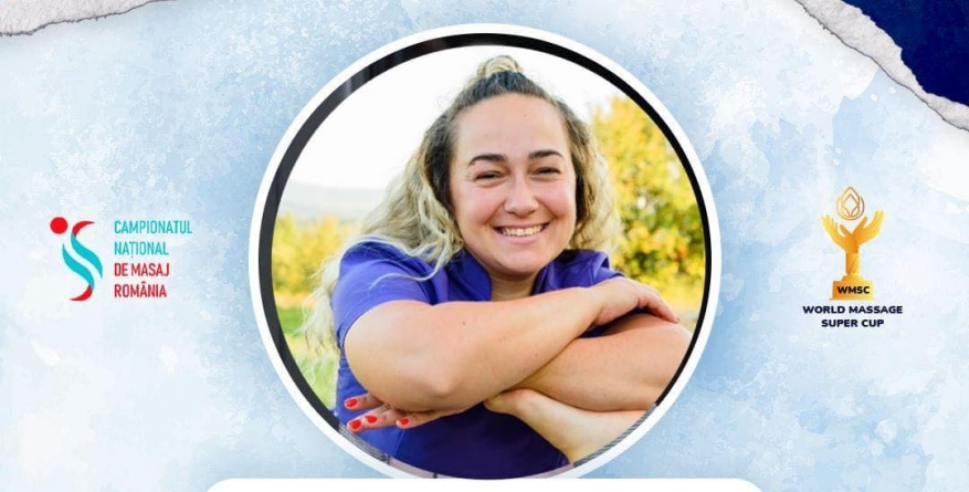 Anita Șomotiuc va reprezenta Baia Mare la Campionatul Național de Masaj de la Sibiu, categoria masaj wellness