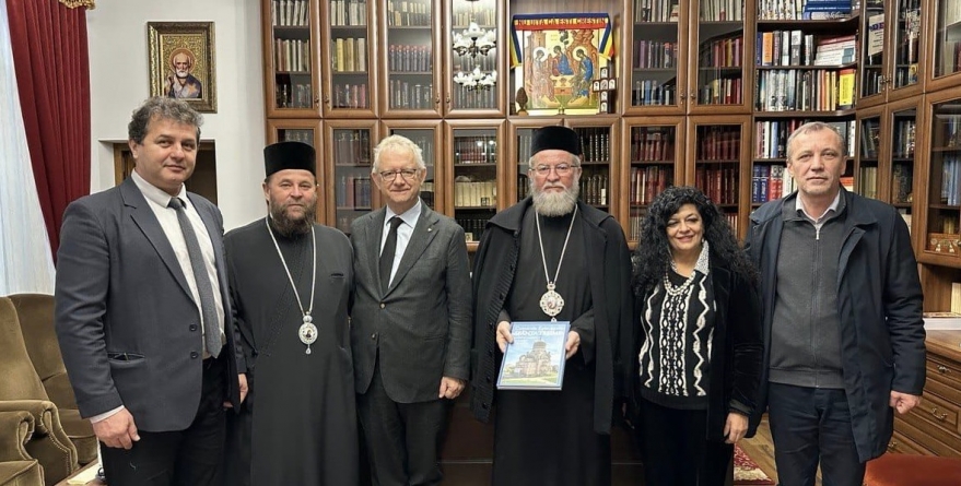 Monseniorul Patrick Valdrini, întâlnire cu PS Iustin