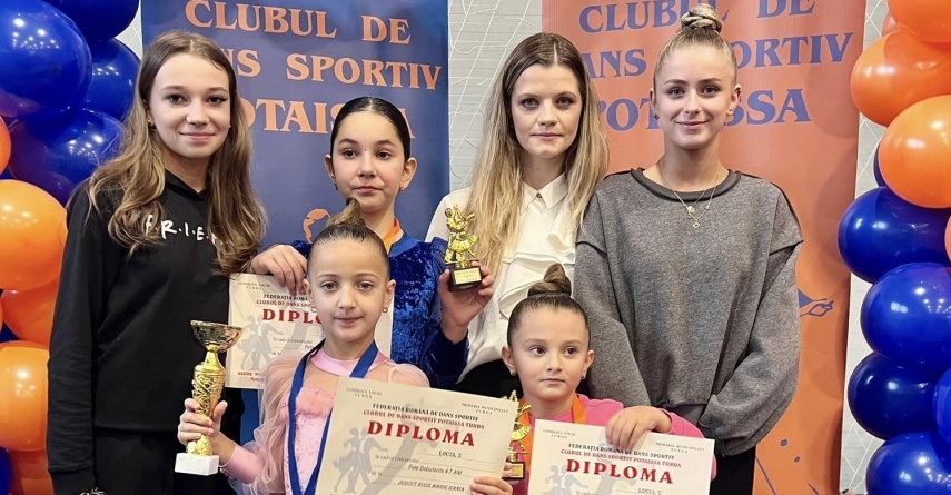 Dans sportiv: Premii obținute de micii sportivi ai Clubului Medio Monte Baia Sprie la Cupa Potaissa