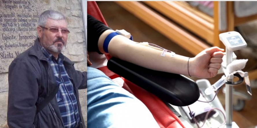 Să-l ajutăm! Băimăreanul Vasile Țineghe are nevoie urgentă de sânge