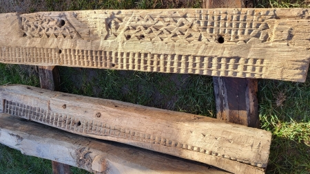 Ultimele elemente păstrate ale fostei biserici de lemn de la Slătioara, depozitate în siguranță la Muzeul de Etnografie și Artă Populară Maramureș