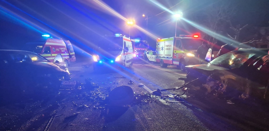 Accident rutier cu cinci victime în Viile Apei