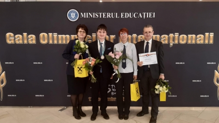 Doi elevi și patru profesori din Sighetu Marmației au fost premiați în cadrul Galei Olimpicilor Internaționali