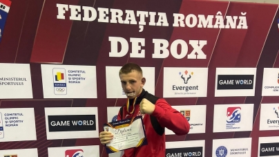 Sportivul sighetean Sami Roman, medalie de argint în cadrul Campionatelor Naționale de box seniori ale României