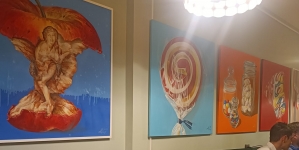 Inedit: Restaurantul Delicii din Baia Mare găzduiește expoziția artistului plastic Dorel Topan
