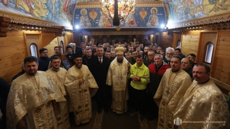 PS Timotei Sătmăreanul a săvârșit Sfânta Liturghie la Capela Penitenciarului Baia Mare