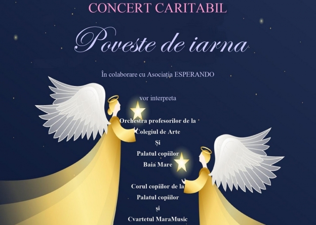 Concert caritabil „Poveste de iarnă”. Banii strânși, destinați persoanelor cu dizabilități din centrul Esperando