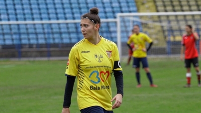 Alexandra Buftea, declarată cea mai bună jucătoare din anul 2023 de la Fotbal Feminin Baia Mare; Care sunt obiectivele sportivei