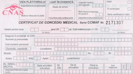Concedii medicale pe mai puțini bani, din 2024