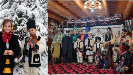 Premii pentru Iulia și Rareș Hotea, respectiv Ansamblul „Coconii Deseștiului” la Festivalul concurs de datini pentru copiii de pretutindeni