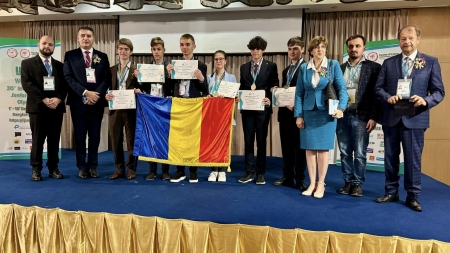 Șase medalii, pentru elevii români la Olimpiada Internațională de Știință pentru Juniori