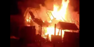 Incendiu în Leordina în noaptea de Ajun; Un bărbat a decedat