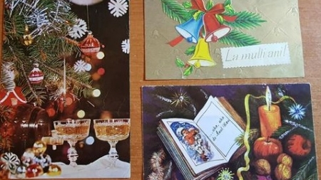 Mesaje de Crăciun de altădată. De la cărți poștale în plic, la mesaje de tip SMS
