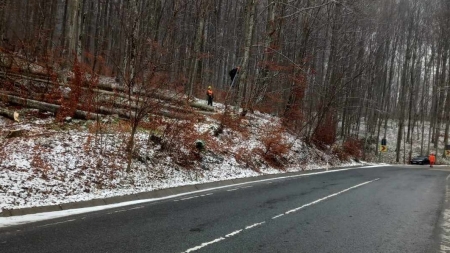 Lucrări pentru siguranța circulației în Pasul Hera