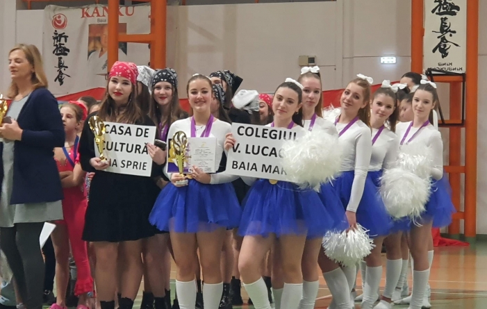 Majoretele Colegiului Național ”Vasile Lucaciu” Baia Mare au obținut locul I la Colibri Dance Festival 2023