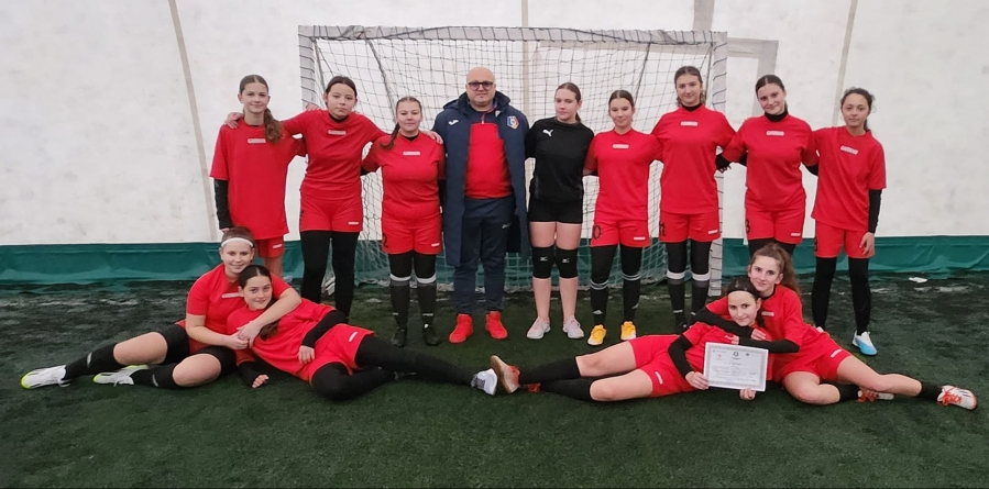 Olimpiada Națională a Sportului Școlar la Fotbal Feminin: Școala 18, campioană în Baia Mare