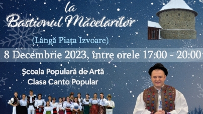 Colindăm la Bastionul Măcelarilor. Este cel mai nou concept și eveniment din Maramureș, cu tematică de Crăciun