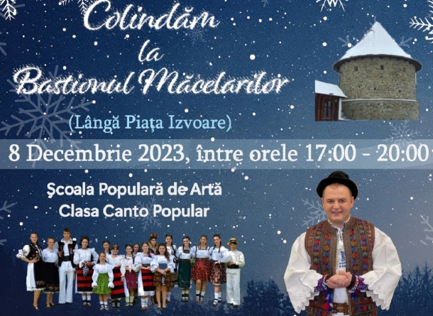 Colindăm la Bastionul Măcelarilor. Este cel mai nou concept și eveniment din Maramureș, cu tematică de Crăciun