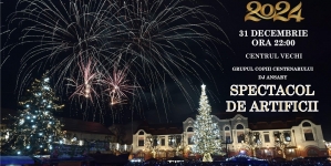 Revelion cu artificii în Centru Vechi