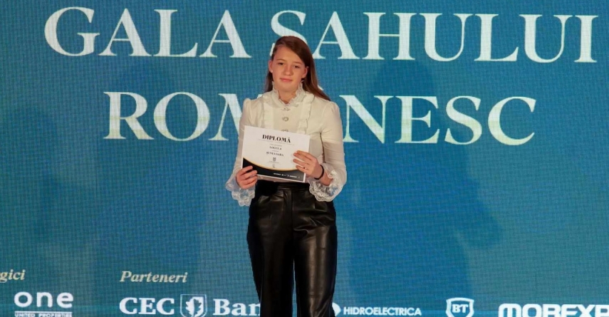 Maramureșeanca Sara Maria Șunea, în topul junioarelor din România, anul acesta, la „sportul minții”