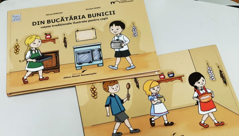 Cei mici sunt invitați să învețe rețetele bunicilor prin intermediul cărții „Din bucătăria bunicii – rețete tradiționale ilustrate pentru copii”