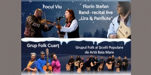 Concert folk la Bastionul Măcelarilor din Baia Mare
