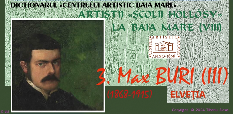 Dicționarul Centrului Artistic Baia Mare: Artiștii Școlii Hollósy la Baia Mare (VIII)