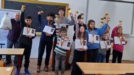 Cine sunt premianții Cupei „Unirea Principatelor Române” la șah de la Sighetu Marmației