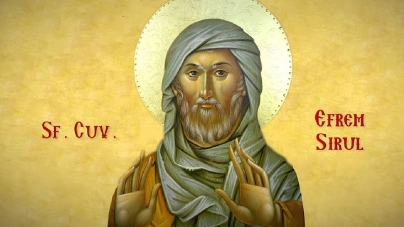 Astăzi, Biserica ortodoxă îl sărbătorește pe Sfântul Efrem Sirul