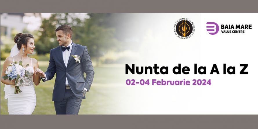 Expo ”Nunta de la A la Z” are loc în perioada 2-4 februarie