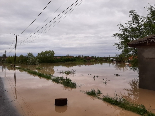 Avertizare Cod portocaliu de inundații în Maramureș