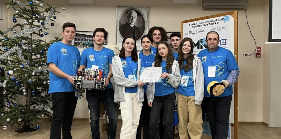 Sătmărenii au câștigat concursul Maramu’ Robotics Festival