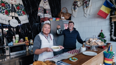 Cuplu de maramureșeni din Sighet, patroni la Bruxelles. Restaurantul lor este la mare căutare printre români și nu numai