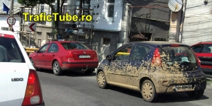 Amenzi mai mari pentru șoferii care circulă cu mașinile murdare sau acoperite de zăpadă