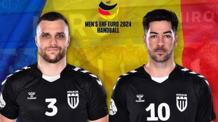 Cu doi jucători de la Minaur în lot, echipa de handbal masculin revine la Campionatul European, după 28 de ani; Programul integral al naționalei