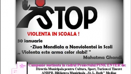 30 ianuarie- Ziua Internațională a nonviolenței în scoli