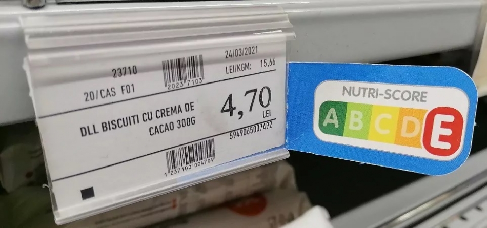 Etichetarea „Nutriscore” ar putea fi interzisă în România. ANPC: „Nu informează corect”