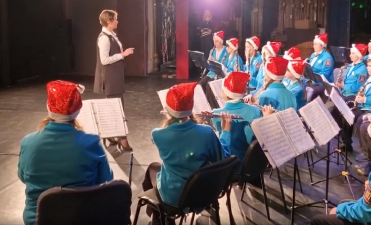 Orchestră de copii din Ucraina, concert pentru comunitatea de refugiați din Baia Mare