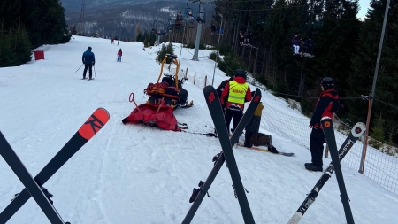 Bilanțul Serviciului Public Județean Salvamont Maramureș, de la deschiderea sezonului de schi